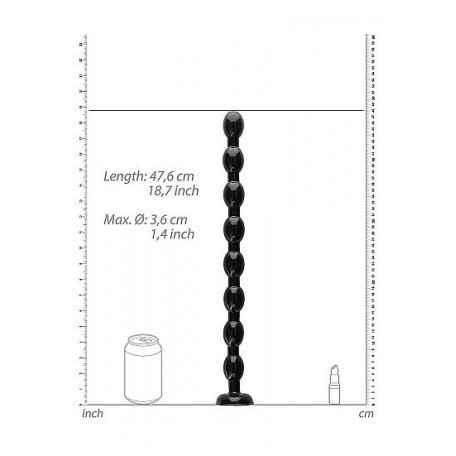 DILDO ASS SNAKE 48CM