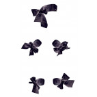 SET DE 5 BANDEAUX SATIN