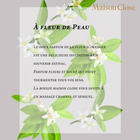 MASSAGEKERZE ORANGENBLÜTE