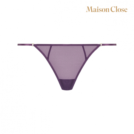 L'AMOUREUSE-STRING - ORCHIDÉE VIOLETTE