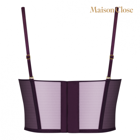 L'AMOUREUSE - BUSTIER - VIOLETTE ORCHIDEE