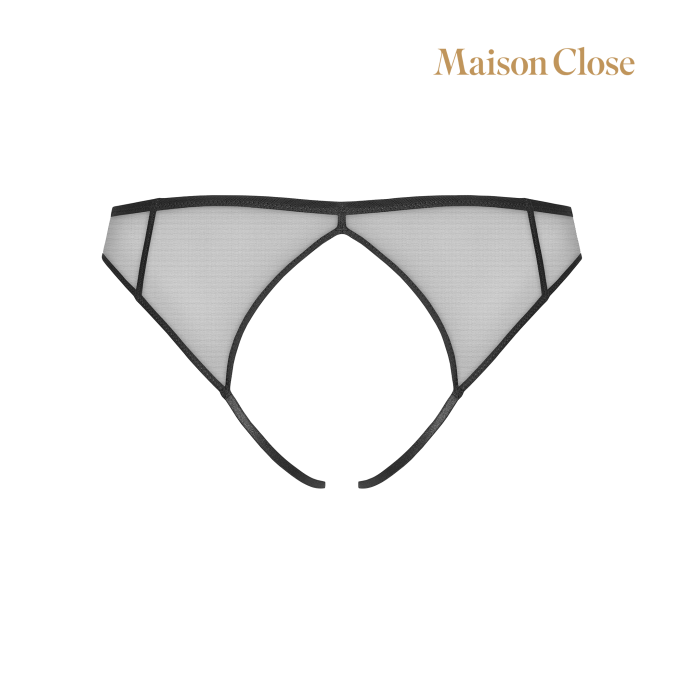 L'AMOUREUSE-OFFENE HOSE - SCHWARZE DAHLIE