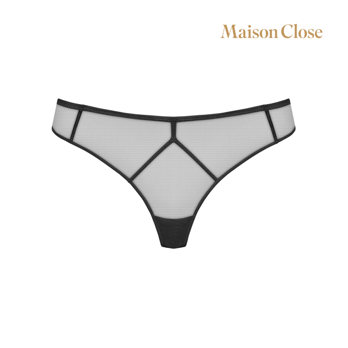 L'AMOUREUSE-OFFENE HOSE - SCHWARZE DAHLIE