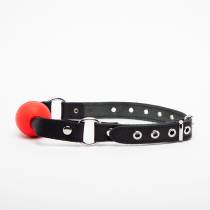 Gagball Rot Leder