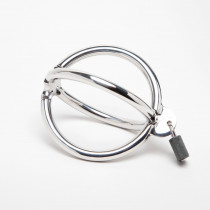 Luxus-Handschellen criss cross strainless + cadena