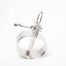 BEIGEFÜGTE HANDSCHELLEN EDELSTAHL