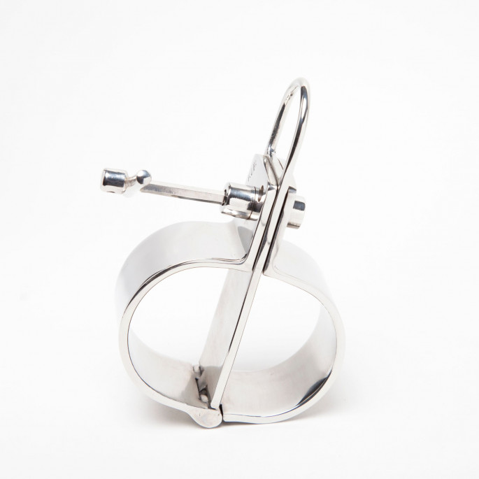 BEIGEFÜGTE HANDSCHELLEN EDELSTAHL