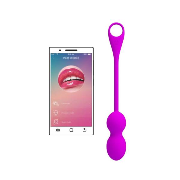 ANGESCHLOSSENE VIBRIERENDE GEISHA-KUGELN