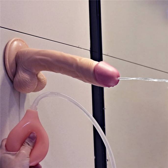 REALISTISCHER DILDO EJAKULATOR 18X4.5CM
