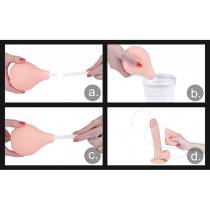 REALISTISCHER DILDO EJAKULATOR 18X4.5CM