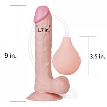REALISTISCHER DILDO EJAKULATOR 18X4.5CM