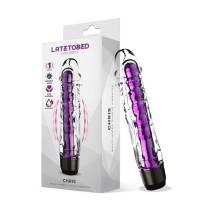 VIBRIERENDER DILDO 14X3.3CM LILA