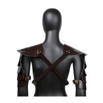 HARNISCH RÜSTUNG VINTAGE KUNSTLEDER