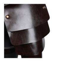 HARNISCH RÜSTUNG VINTAGE KUNSTLEDER