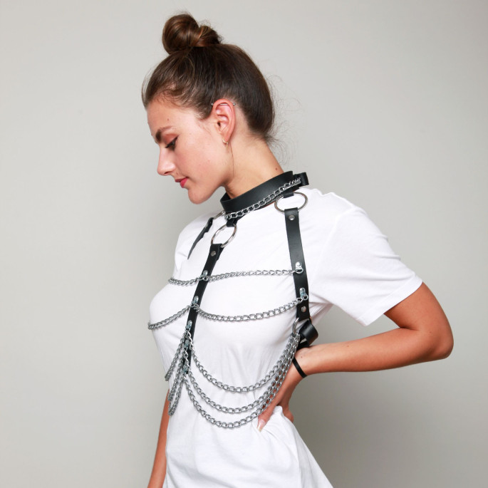 LEDERGESCHIRR SG KETTEN