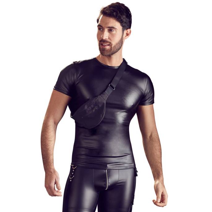 WETLOOK-T-SHIRT + BANANE