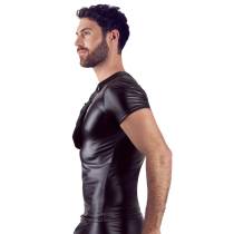 WETLOOK-T-SHIRT + BANANE