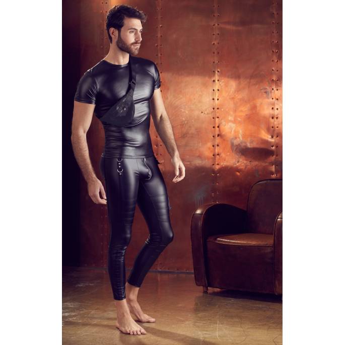 WETLOOK-T-SHIRT + BANANE