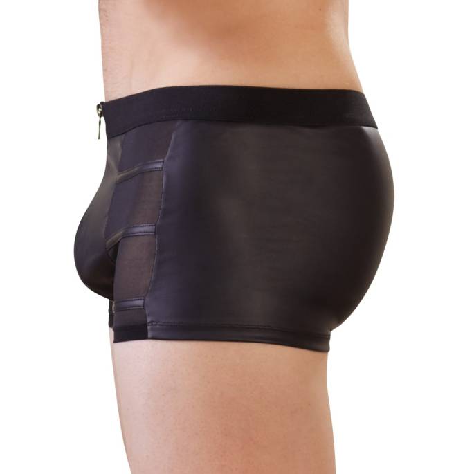 BOXERSHORTS SEGEL+WETLOOK RIEMCHEN