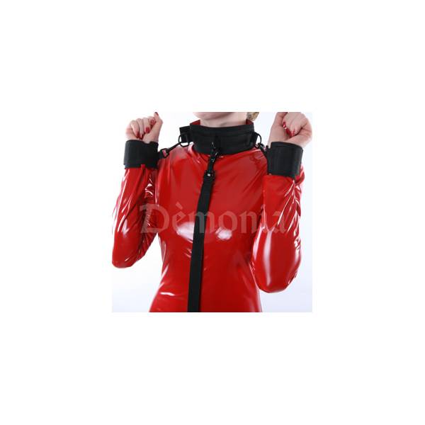 LEINE + HANDSCHELLEN + STOFFHALSBAND