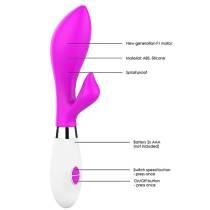 VIBRO FUSCHIA RABBIT 10 GESCHWINDIGKEITEN
