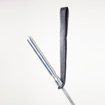 ALUMINIUMPEITSCHE MIT DOPPELTEM STOCK 60 CM