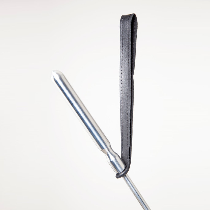 ALUMINIUMPEITSCHE MIT DOPPELTEM STOCK 60 CM