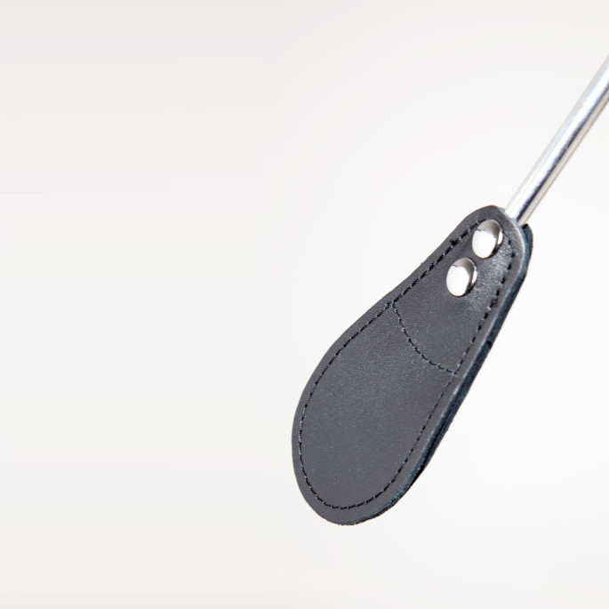 ALUMINIUMPEITSCHE MIT DOPPELTEM STOCK 60 CM