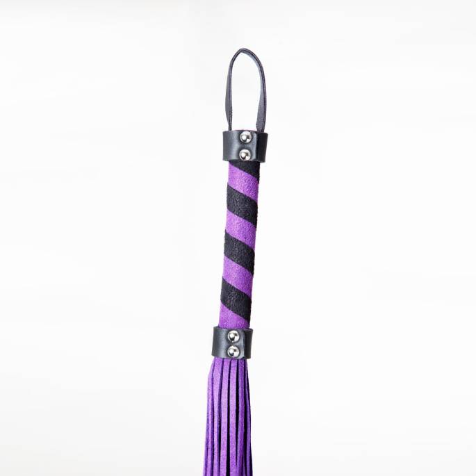 PURPLE AND BLACK SUEDE SWIFT