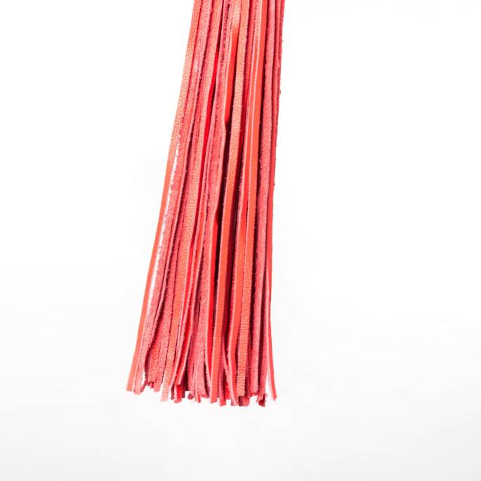 MARDERHUND ROT 48 RIEMEN WEICHES LEDER 60CM