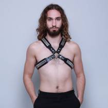 HERRENGESCHIRR MIT NIETEN PREMIUM LEATHER