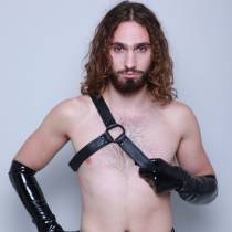 GLADIATORENGESCHIRR -PREMIUM LEATHER