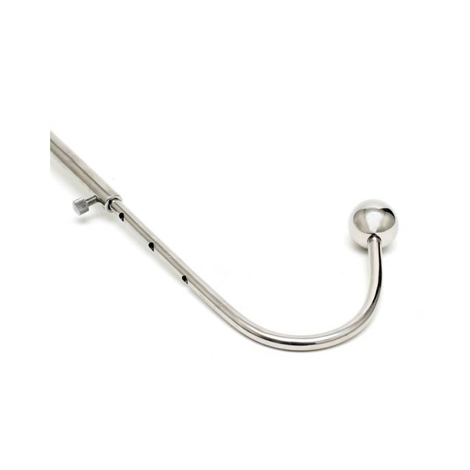 STAHLHALSBAND MIT ANALHAKEN