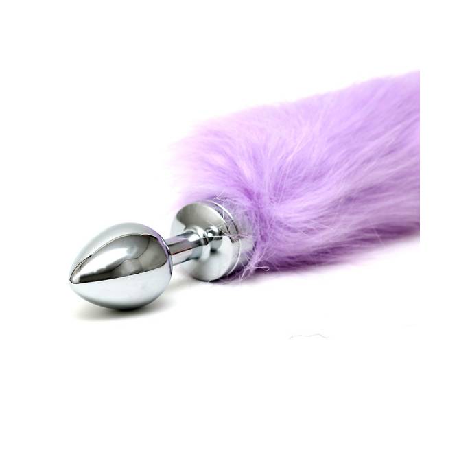 PLUG TAIL MAUVE S. (Ø3X40CM)