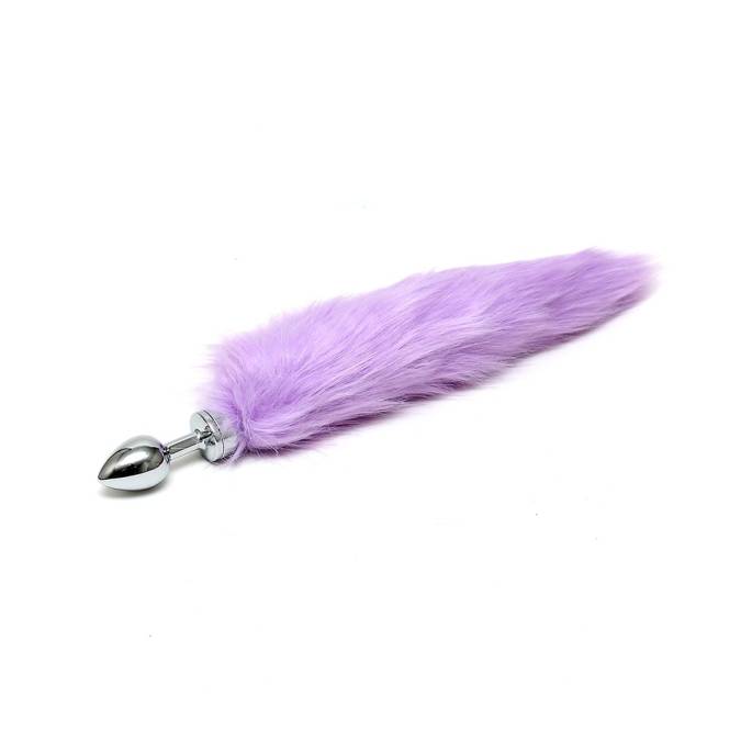 PLUG TAIL MAUVE S. (Ø3X40CM)