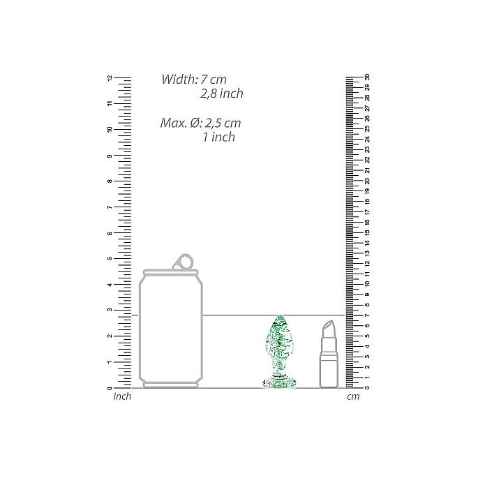 PLUG SMALL NEON GLITTER