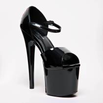 ESCARPINS OUVERTS PLATEFORME CORSET