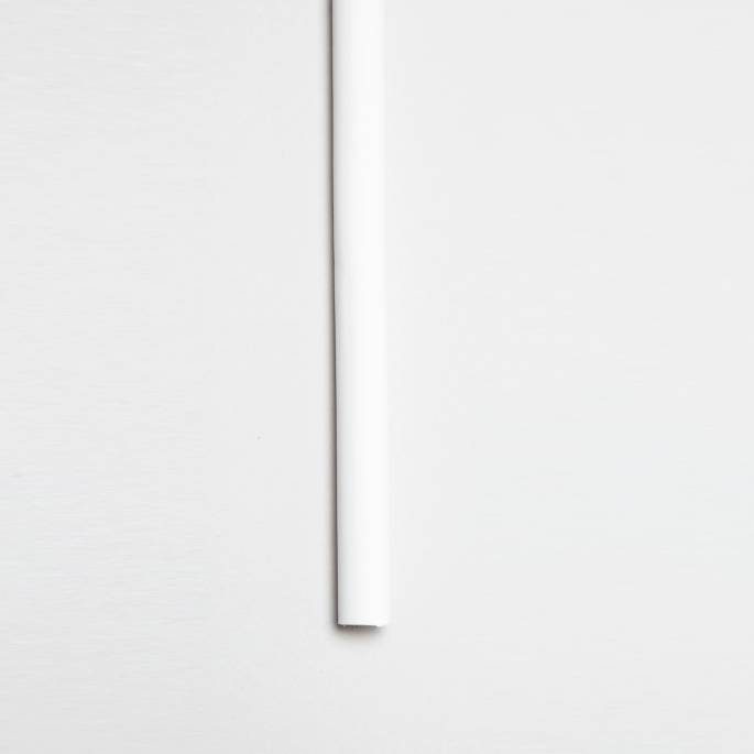 WEISSER BADIN + SCHWARZES HANDGELENK (12 MM - 60 CM)