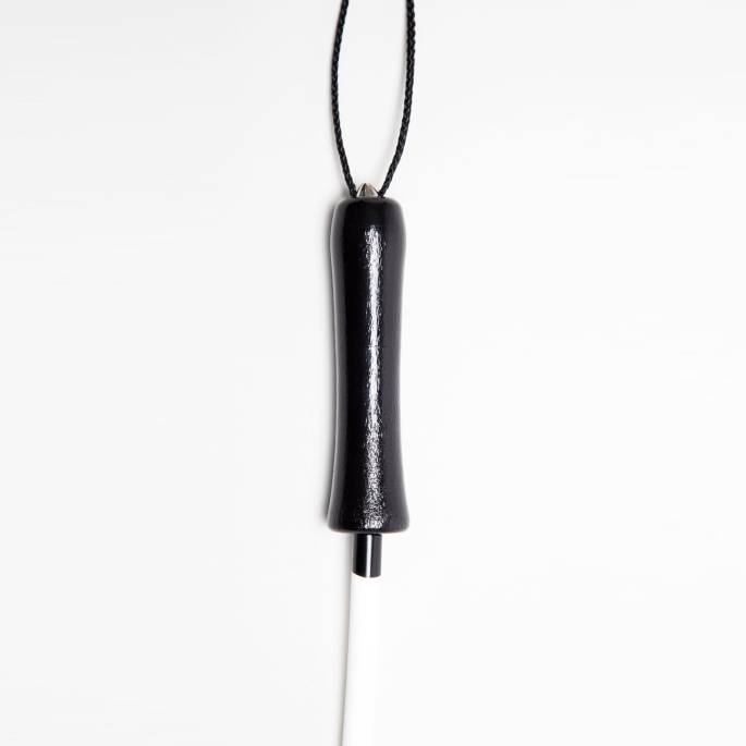 WEISSER BADIN + SCHWARZES HANDGELENK (12 MM - 60 CM)