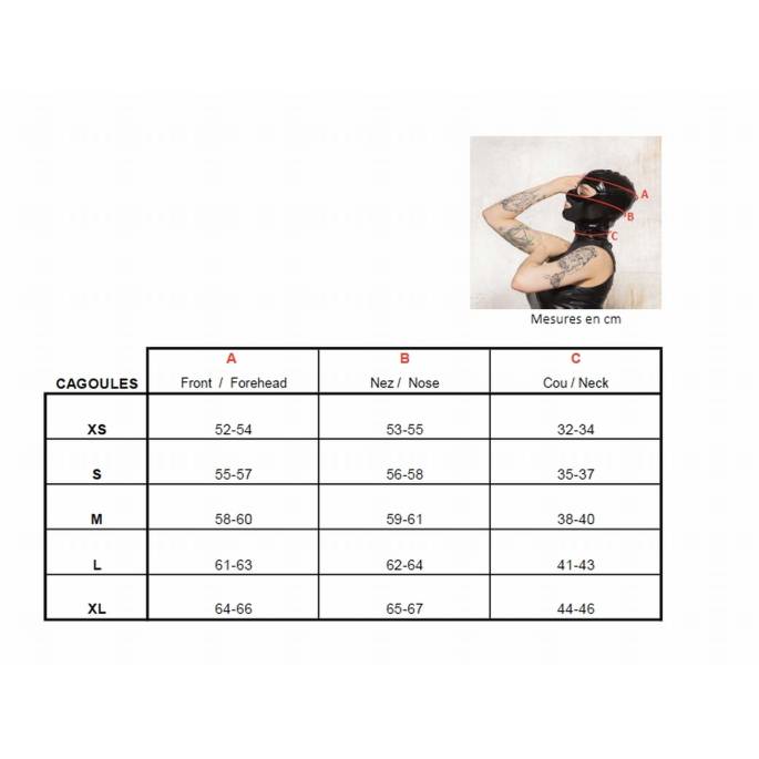 GIVRE - CAGOULE VINYLE ROUGE