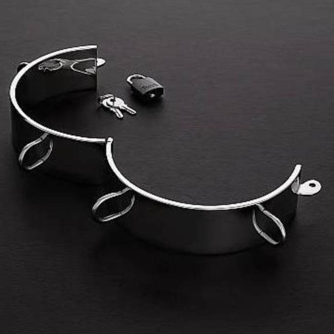 COLLIER DUNGEON ACIER INOX