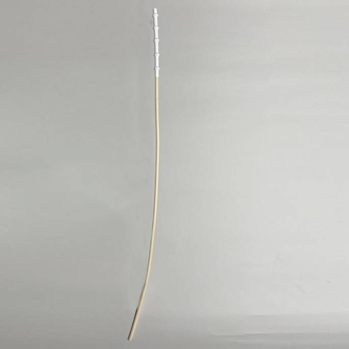 RATTANSTOCK MIT WEISSEM ERGO-GRIFF. 85CM X 8MM