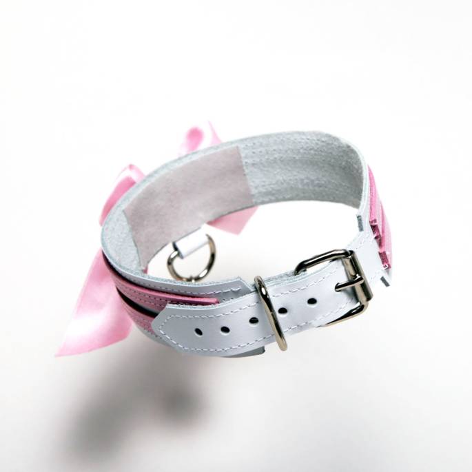 ROSA GLÖCKCHENHALSBAND