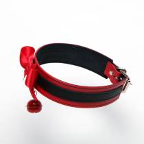 COLLIER GRELOT ROUGE