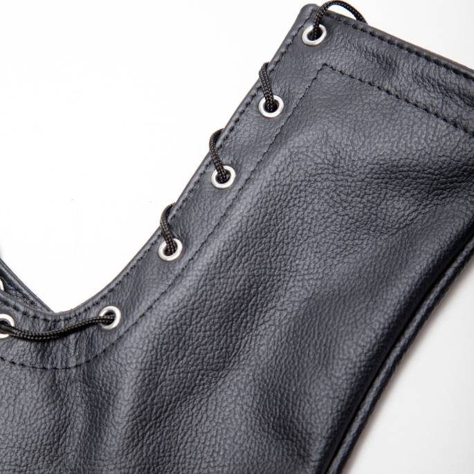 FOURREAU CUIR A MAINS + CHEVILLERES