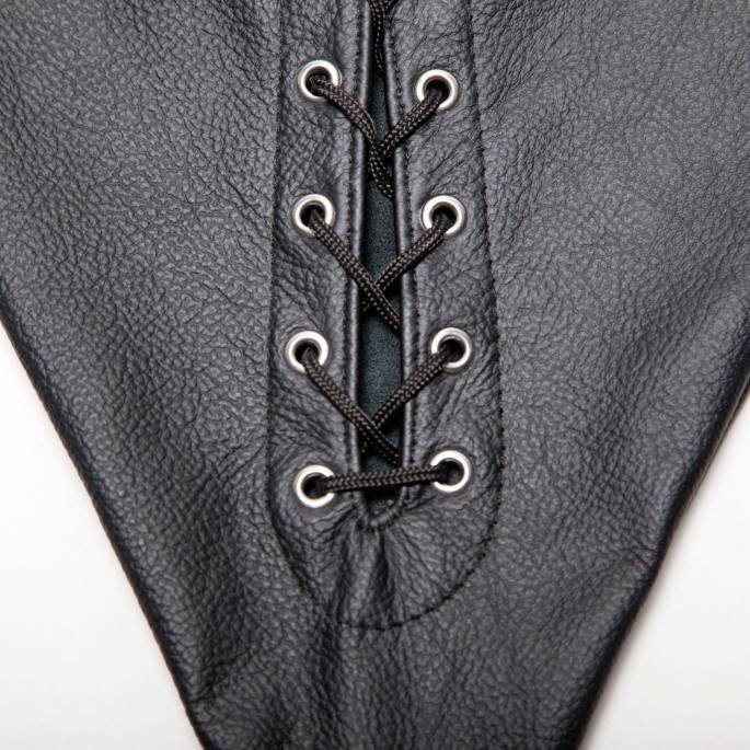 FOURREAU CUIR A MAINS + CHEVILLERES