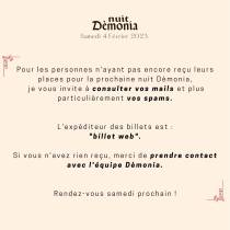 Early Bird - Nuit Dèmonia