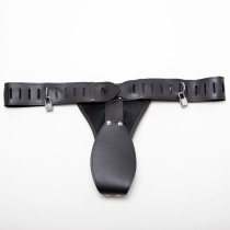 CEINTURE CUIR DE CHASTETE HOMME