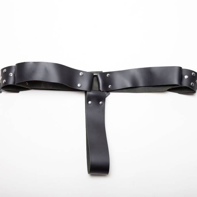 CEINTURE CHASTETE FEMME + MENOTTES