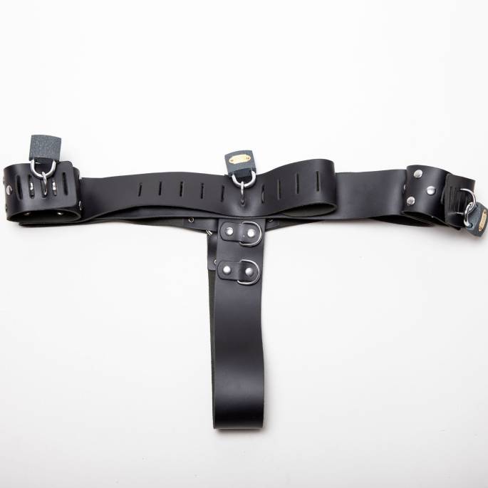 CEINTURE CHASTETE FEMME + MENOTTES